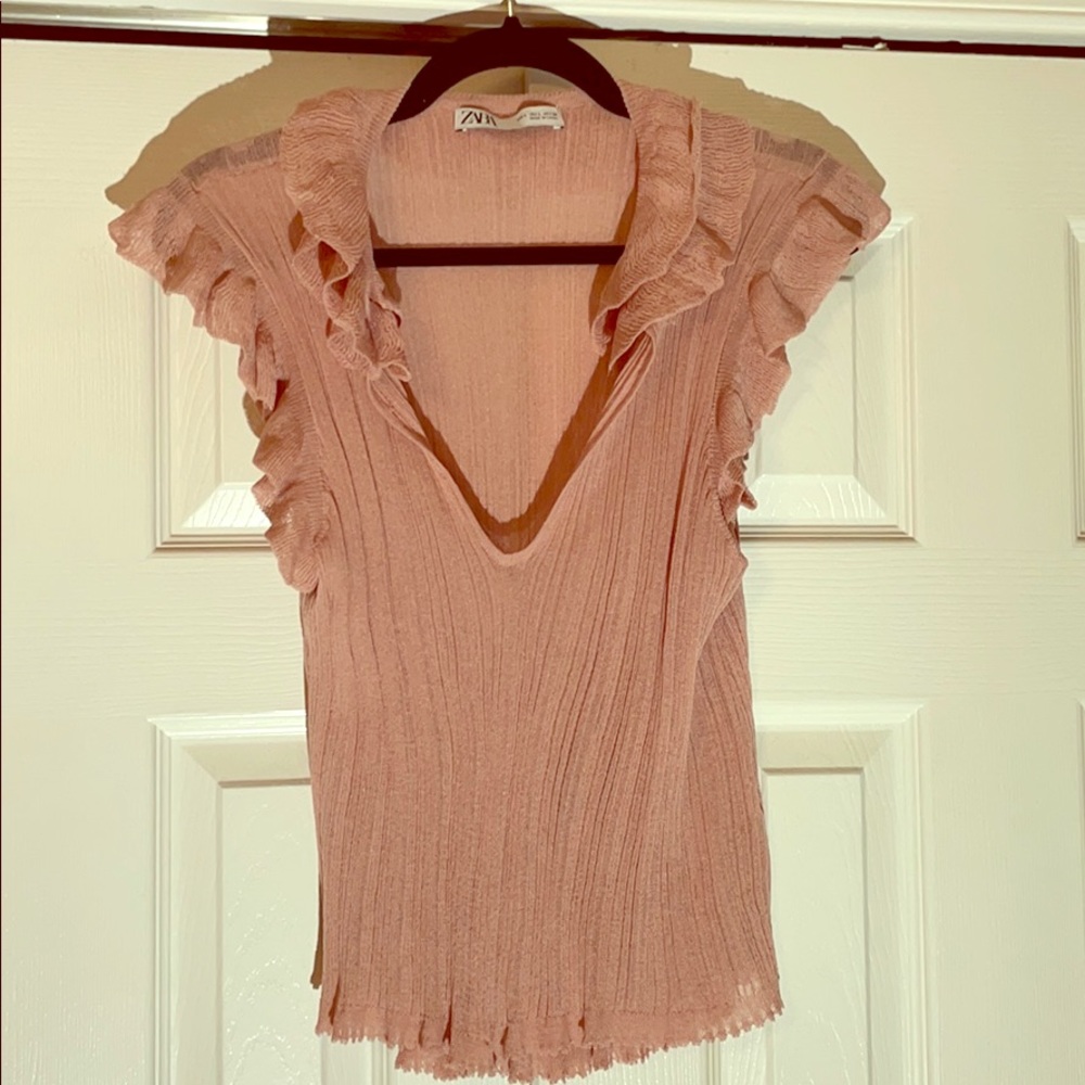 Zara feminine blouse